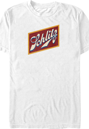 Framed Logo Schlitz Beer T-Shirt