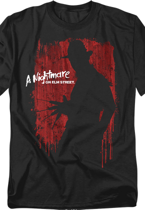 Freddy Krueger Silhouette Nightmare On Elm Street T-Shirt