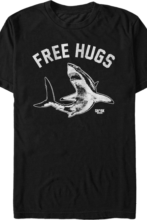 Free Hugs Shark Week T-Shirt