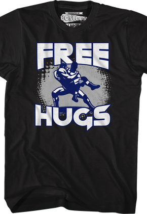 Free Hugs Wrestling T-Shirt