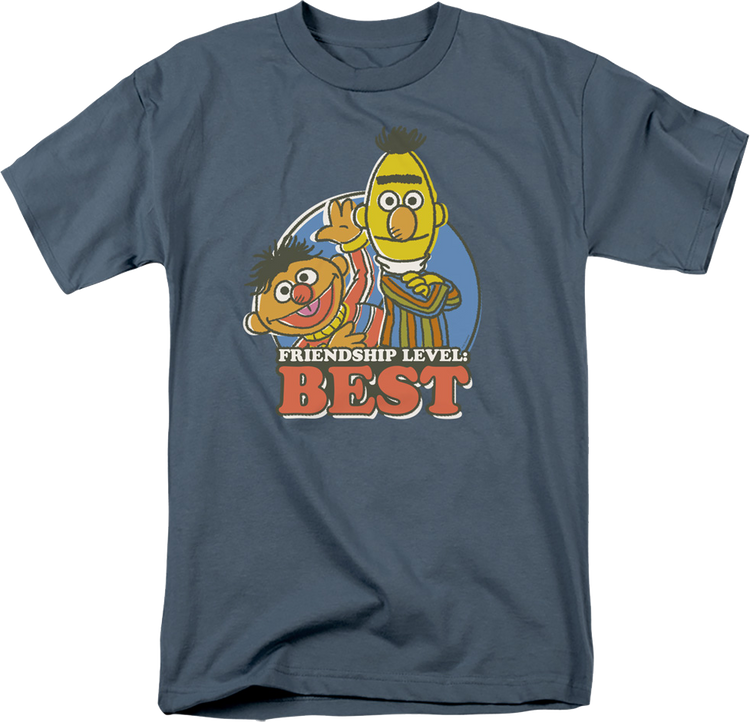 Friendship Level: Best Sesame Street T-Shirt