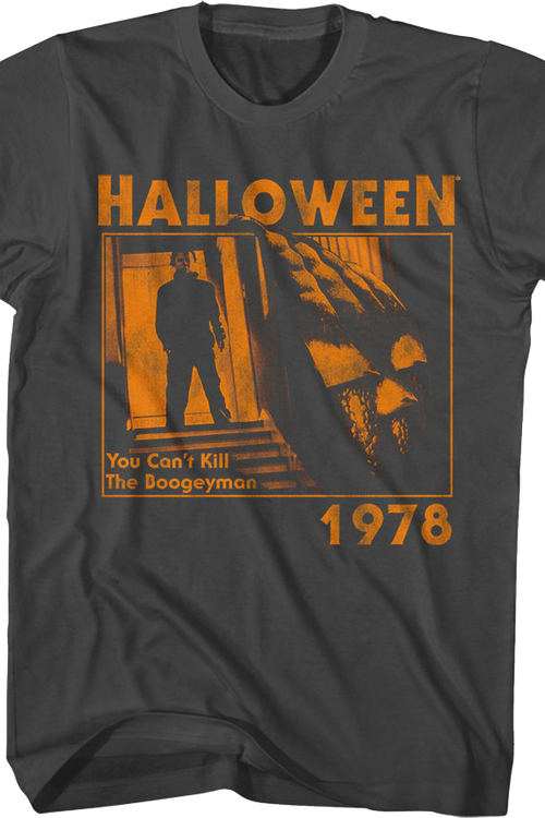 Front & Back 1978 Boogeyman Halloween T-Shirt