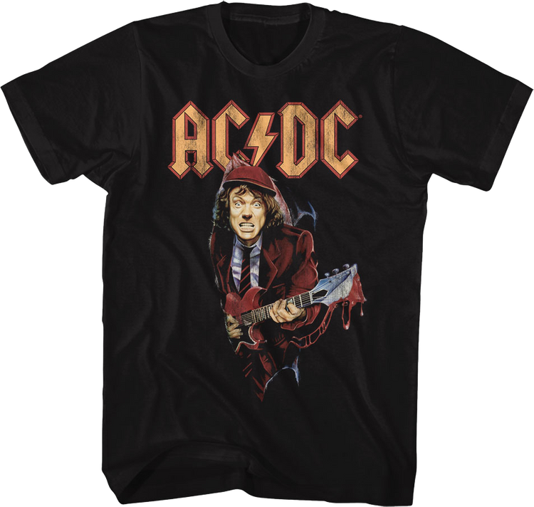 Front & Back 1996 Tour ACDC Shirt
