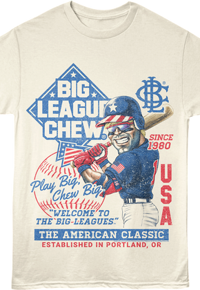 Front & Back American Classic Since 1980 Big League Chew T-Shirt