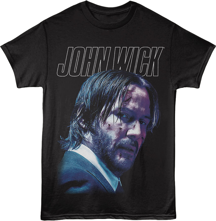 Front & Back Baba Yaga John Wick T-Shirt