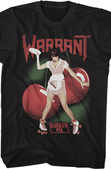Front & Back Cherry Pie Warrant T-Shirt