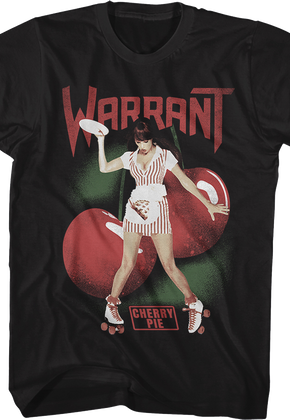 Front & Back Cherry Pie Warrant T-Shirt