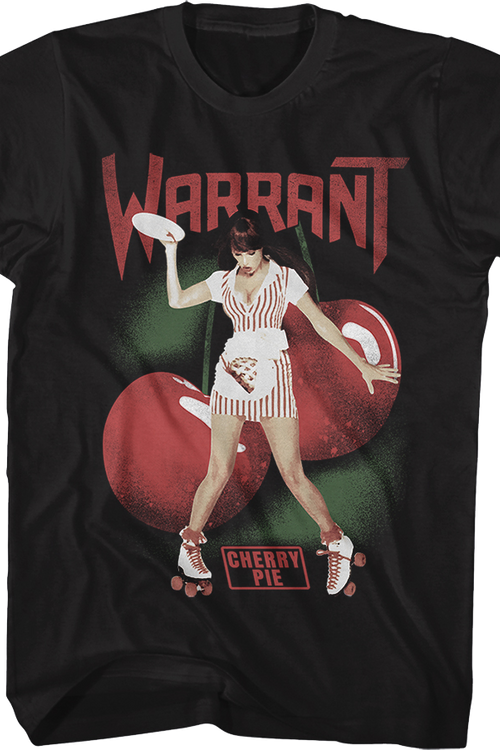 Front & Back Cherry Pie Warrant T-Shirt
