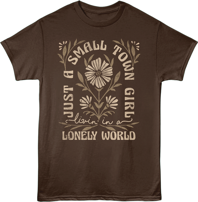 Front & Back Floral Don't Stop Believin' Journey T-Shirt