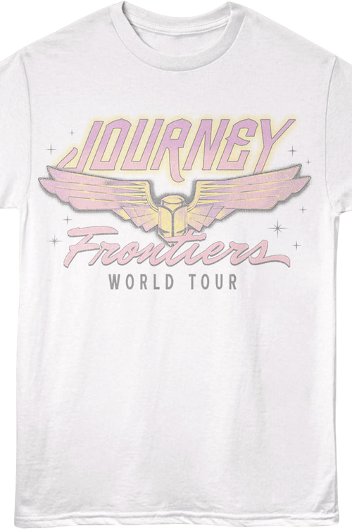 Front & Back Frontiers World Tour Journey T-Shirt