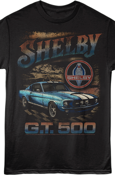 Front & Back G.T. 500 Shelby T-Shirt