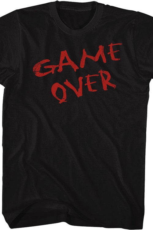 Front & Back Game Over Saw T-Shirt