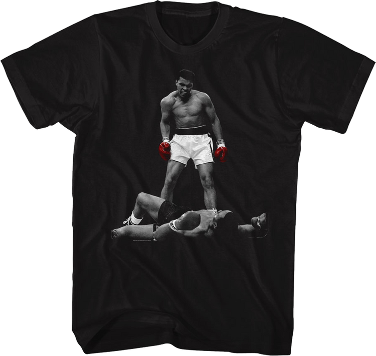Front & Back Get Up Muhammad Ali T-Shirt