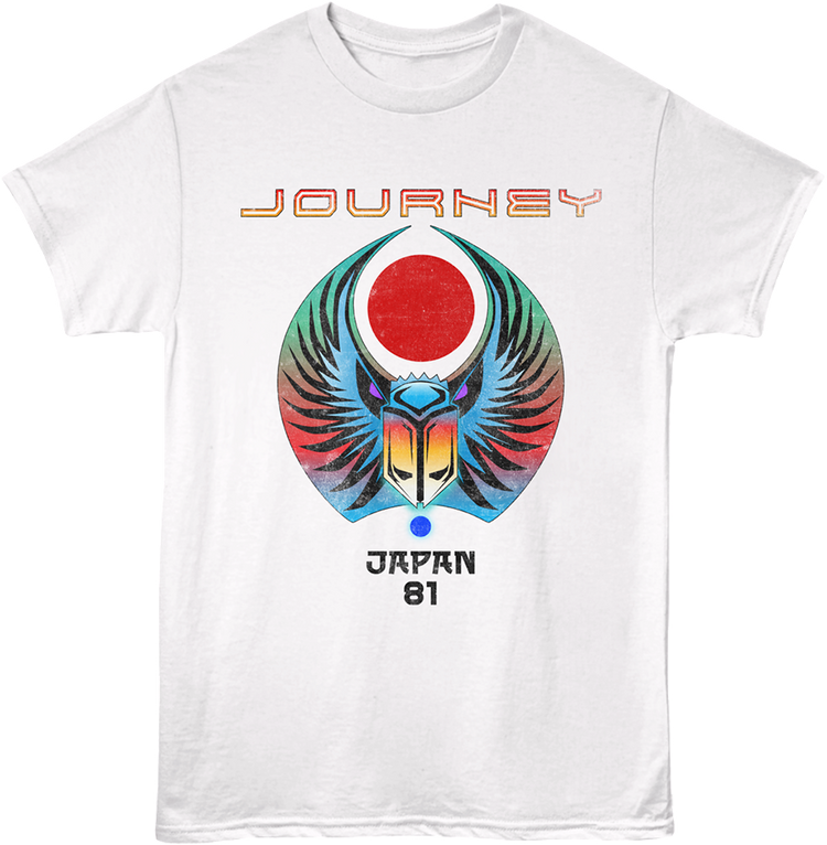 Front & Back Japan 81 Journey T-Shirt