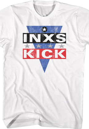 Front & Back Kick Off Tour INXS T-Shirt