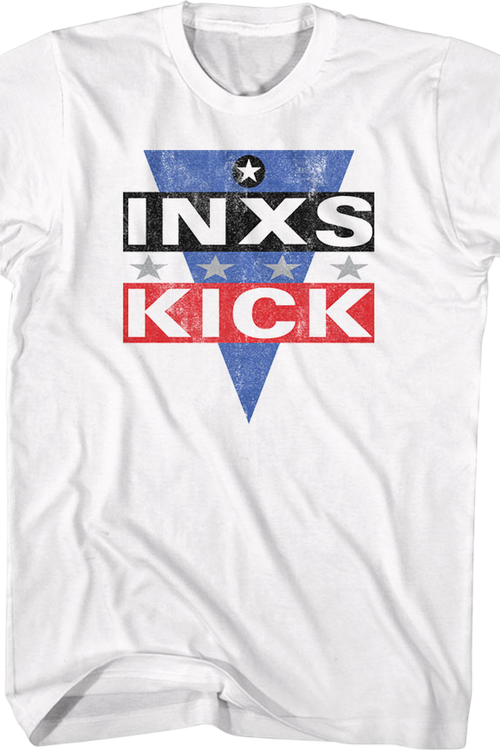 Front & Back Kick Off Tour INXS T-Shirt
