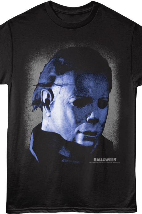 Front & Back Michael Myers The Night He Came Home Halloween T-Shirt