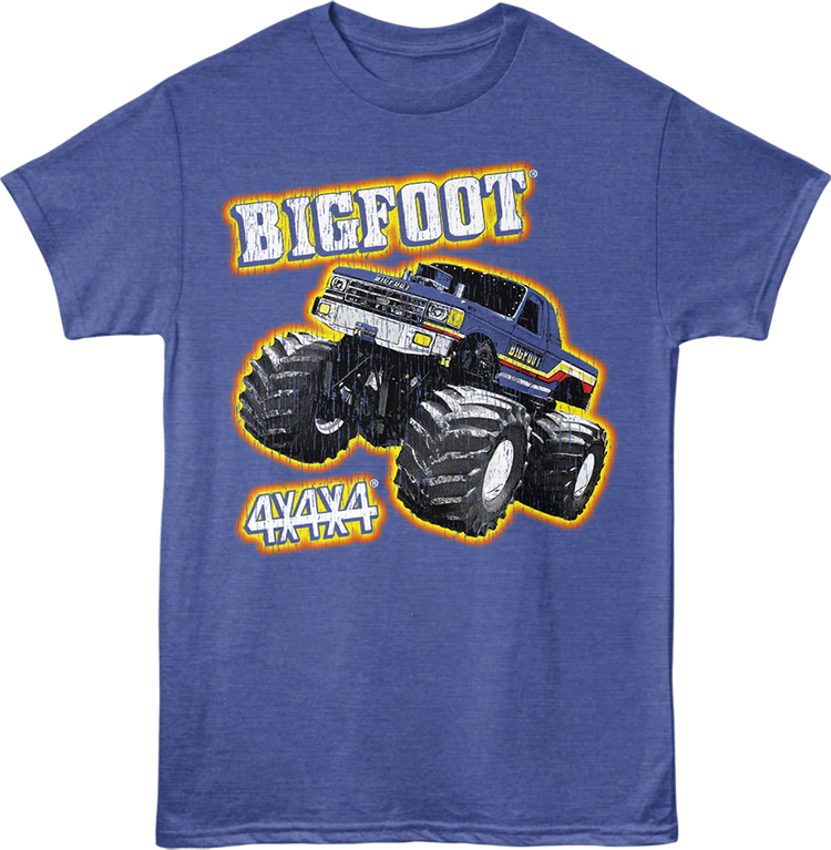 Front & Back Monster Truck Bigfoot T-Shirt