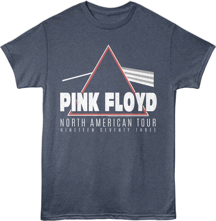 Front & Back North American Tour Pink Floyd T-Shirt