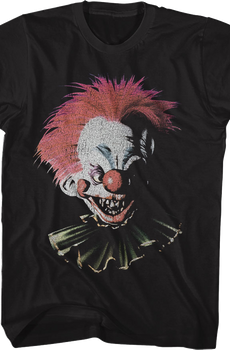 Front & Back Retro Alien Bozos Killer Klowns From Outer Space T-Shirt