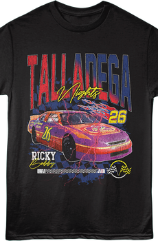Front & Back Ricky Bobby Lightning Talladega Nights T-Shirt