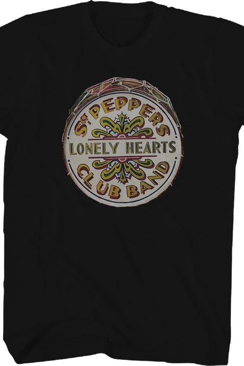 Front & Back Sgt. Pepper's Lonely Hearts Club Band Beatles T-Shirt