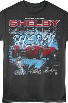 Front & Back Shelby Racing T-Shirt