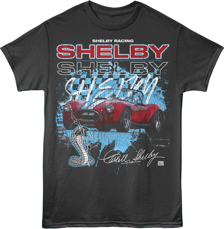 Front & Back Shelby Racing T-Shirt