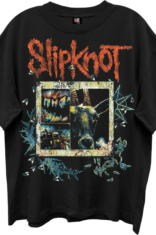 Front & Back Slipknot Oversized T-Shirt