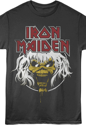 Front & Back The Beast On The Road World Tour Iron Maiden T-Shirt