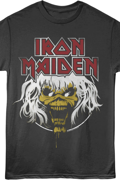 Front & Back The Beast On The Road World Tour Iron Maiden T-Shirt