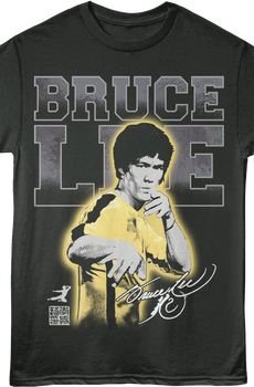 Front & Back The Dragon Bruce Lee T-Shirt
