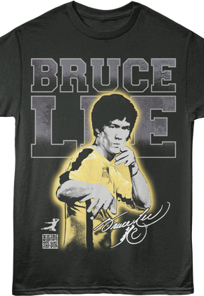 Front & Back The Dragon Bruce Lee T-Shirt