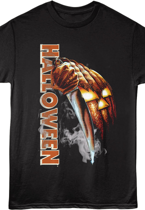 Front & Back The Night He Came Home Halloween T-Shirt