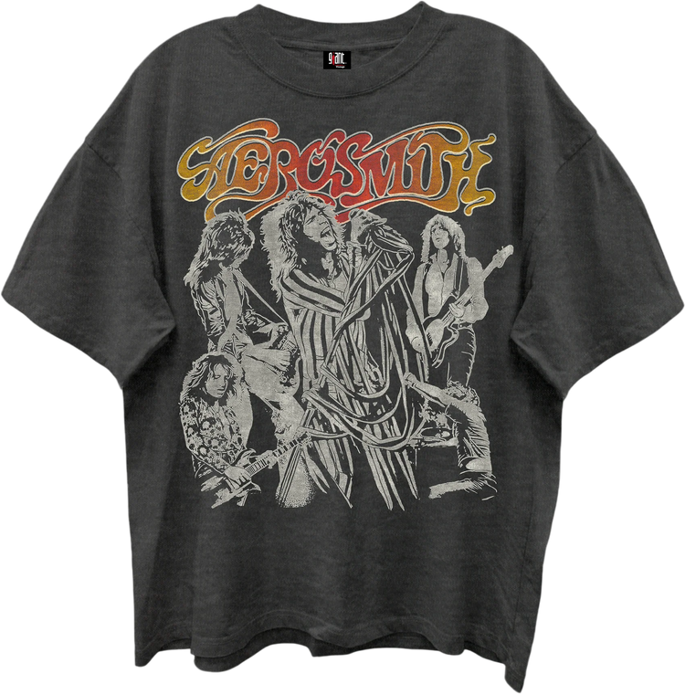 Front & Back Toys In The Attic Tour '75 Aerosmith Oversized T-Shirt