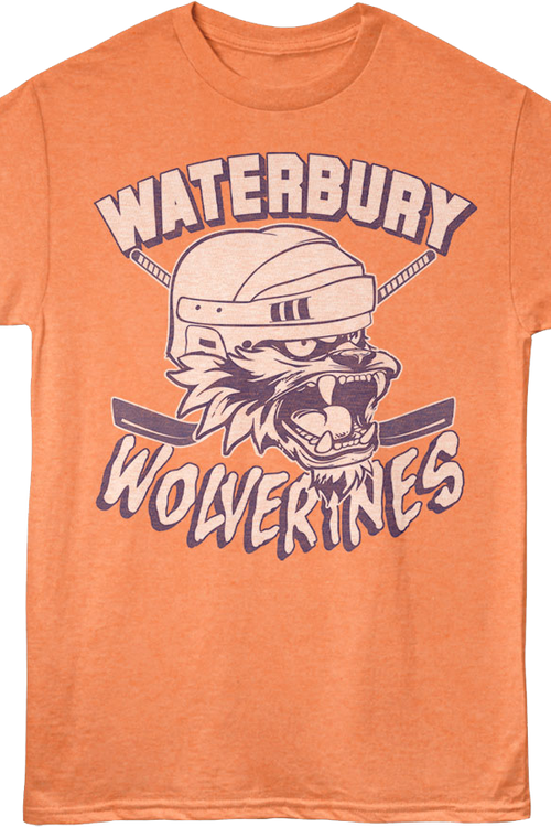 Front & Back Waterbury Wolverines Happy Gilmore T-Shirt
