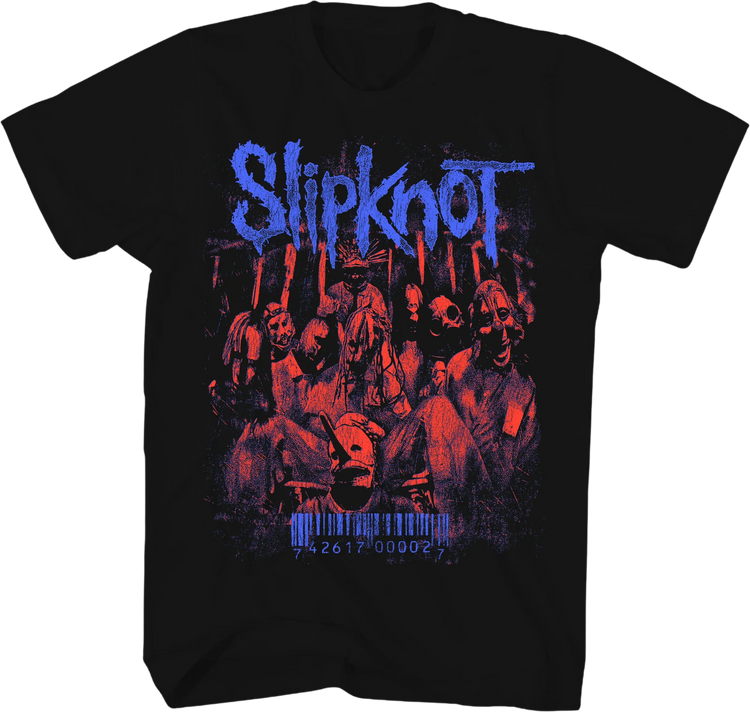Front & Back Welcome To 1999 Slipknot T-Shirt