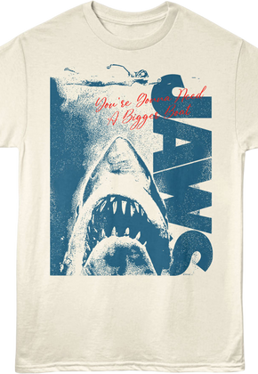 Front & Back Gonna Need A Bigger Boat Jaws T-Shirt