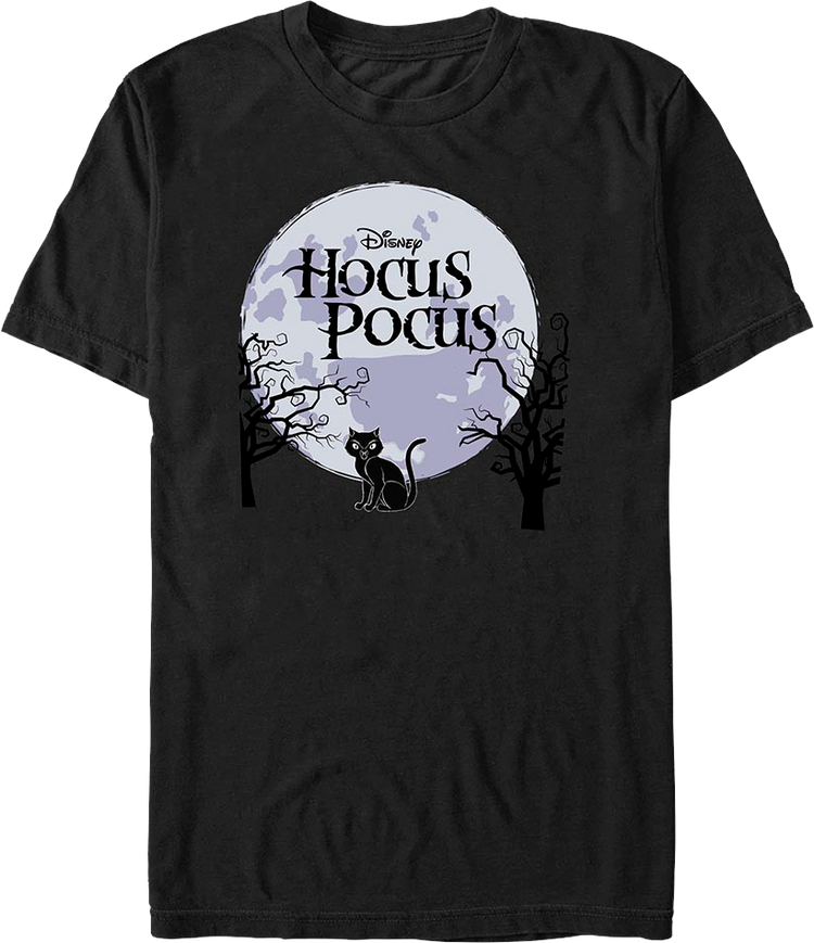 Thackery Binx & Full Moon Hocus Pocus T-Shirt