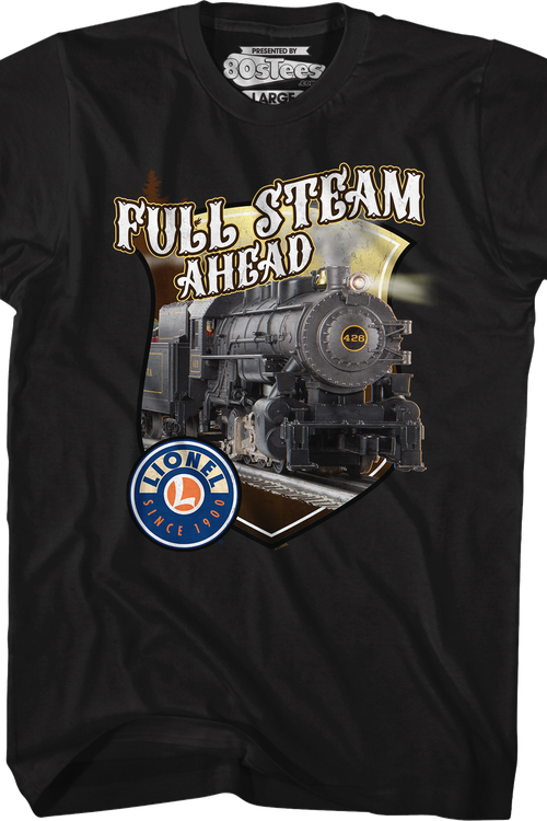 Full Steam Ahead Lionel Trains T-Shirt