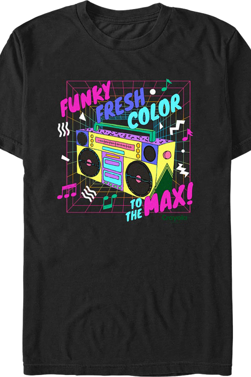 Funky Fresh Color To The Max Crayola T-Shirt