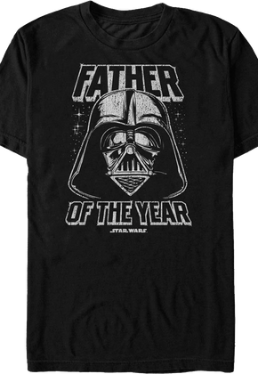 Galactic Father Of The Year Darth Vader Star Wars T-Shirt