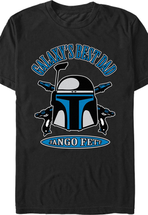 Galaxy's Best Dad Jango Fett Star Wars T-Shirt