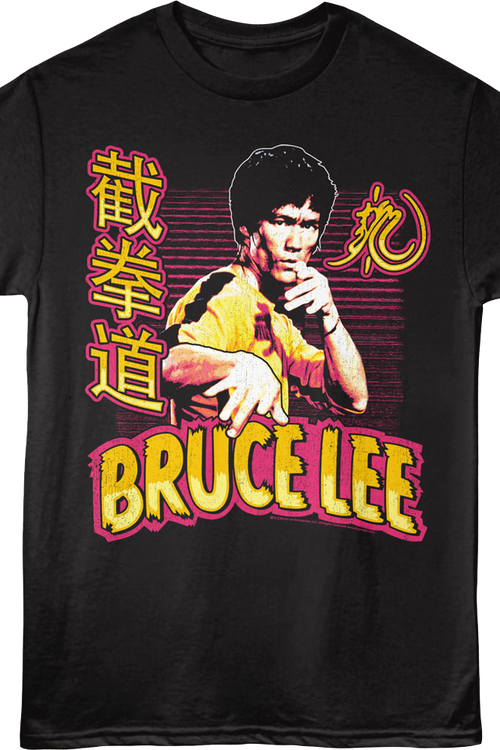 Game Of Death Action Pose Bruce Lee T-Shirt