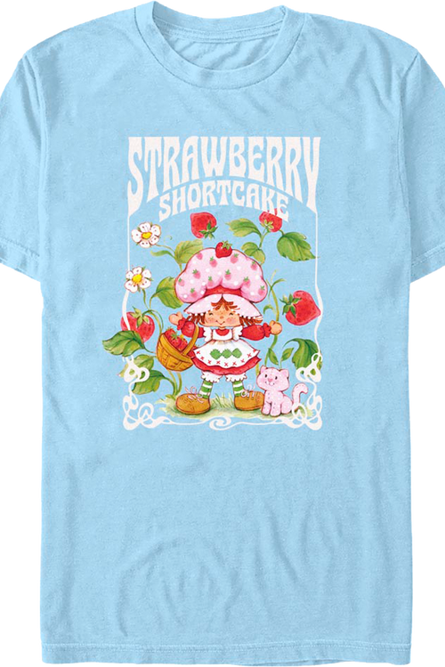 Garden Photo Strawberry Shortcake T-Shirt