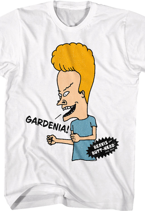 Gardenia Beavis And Butt-Head T-Shirt
