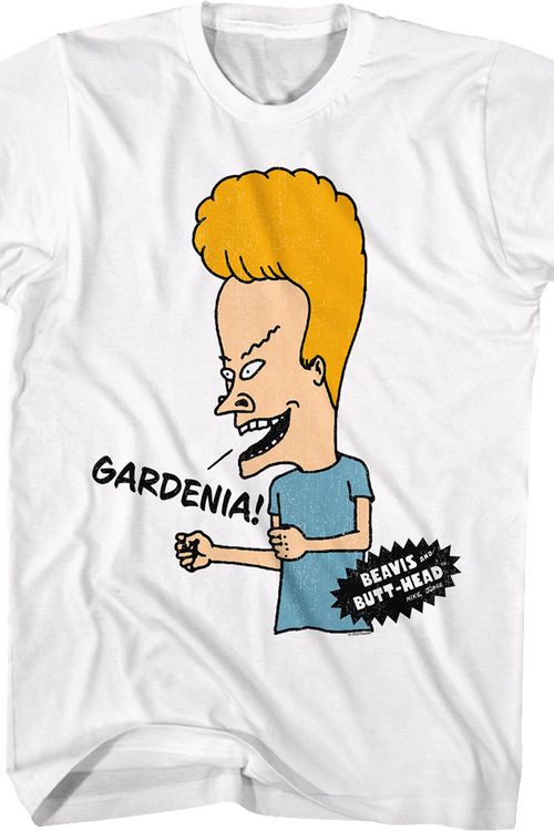 Gardenia Beavis And Butt-Head T-Shirt