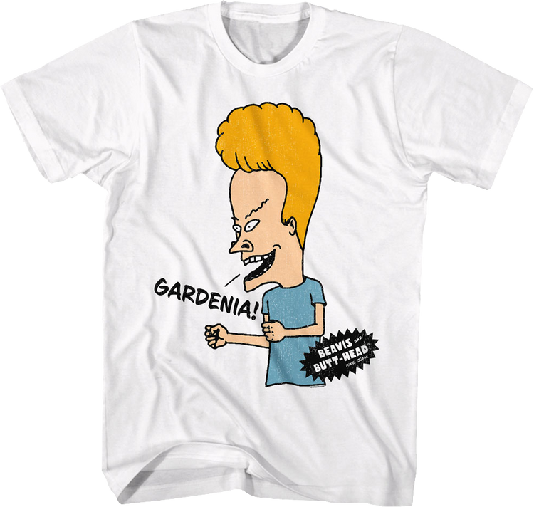 Gardenia Beavis And Butt-Head T-Shirt