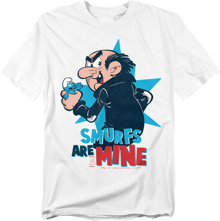 Gargamel Smurfs Are Mine Smurfs T-Shirt
