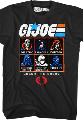 GI Joe A Real American Hero Commodore 64 Game T-Shirt